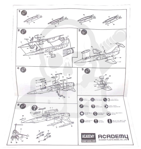 Academy 12443 F-104G Starfighter 1:72