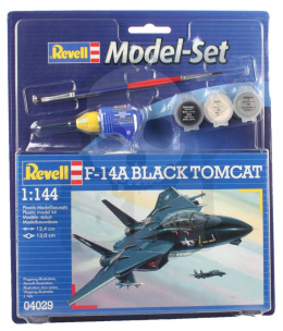 Revell 64029 Model Set Grumman F-14A Black Tomcat 1:144
