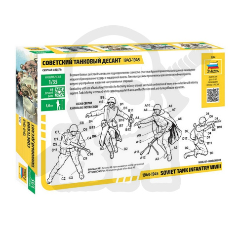 1:35 Soviet Tank Infantry