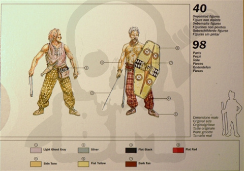 1:72 Gauls Warriors 1st Century b.c.
