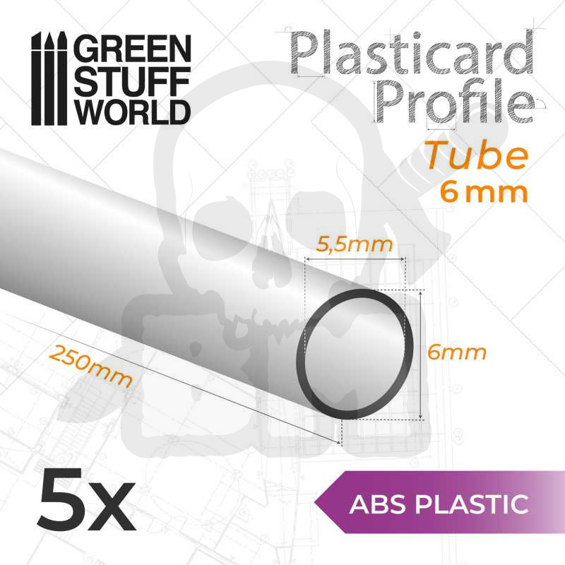 Plasticard ABS A4 0,25mm - 5 sheets