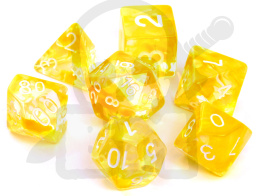 Kości RPG 7 szt. Nebula Yellow
