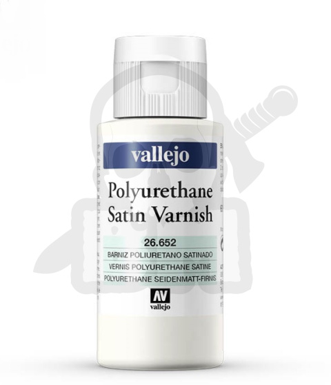 Vallejo 26652 Polyurethane Satin Varnish 60ml Lakier Satynowy Akrylowo - poliuretanowy 60 ml.