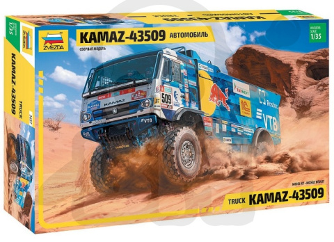 1:35 Kamaz - 43509 Rallye Truck