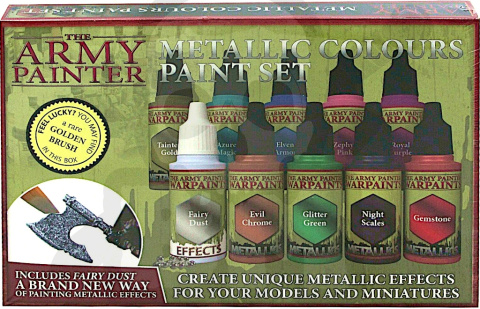 Army Painter Warpaints Metallics Colours Paint Set