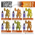 Green Stuff Paint Set - Dipping collection 02