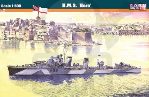 Mistercraft S-97 H.M.S Hero 1:500