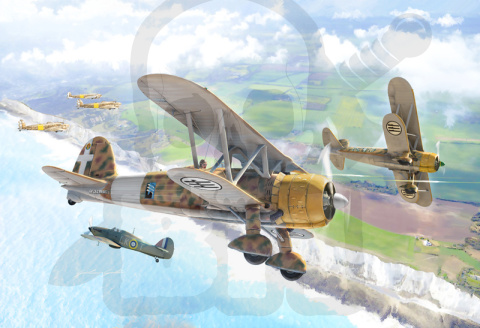 1:72 Fiat Cr.42 Falco Battle of Britan