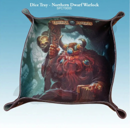 Dice Tray Northern Dwarf Warlock - Tacka do kostek