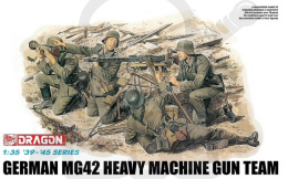 1:35 German MG42 Heavy Machine Gun Team