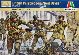 1:72 WW2 British Paratroopers Red Devils