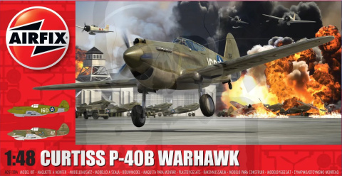 Airfix 05130A Curtiss P-40B Warhawk 1:48