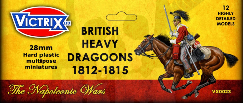 British Napoleonic Dragoons 1812-1815 3 szt. British Napoleonic Dragoons 1812-1815 3 szt.