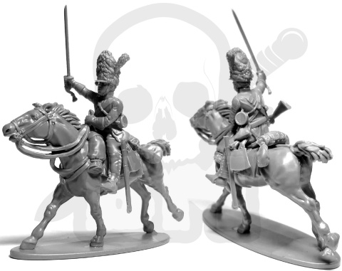 British Napoleonic Dragoons 1812-1815 3 szt. British Napoleonic Dragoons 1812-1815 3 szt.