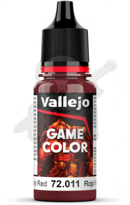 Vallejo 72011 Game Color 18ml Gory Red