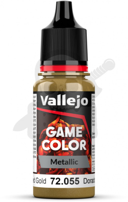 Vallejo 72055 Game Color Metal 18ml Polished Gold