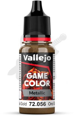 Vallejo 72056 Game Color Metal 18ml Glorious Gold