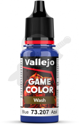 Vallejo 73207 Game Color Wash 18ml Blue