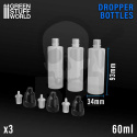 60ml Bottles Pack x3