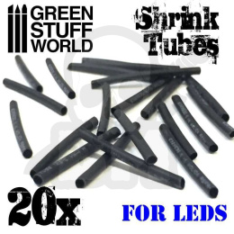 Shrink tubes for LED connections