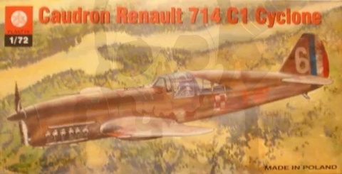 Plastyk S136 Cauldron Renault 714 C1 Cyclone 1:72