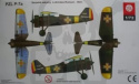 Plastyk S045 PZL P-7a Lotnictwo Rumunii 1:72