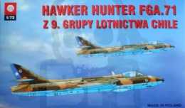 Plastyk S025 Hawker Hunter FGA.71 Lotnictwo Chile 1:72