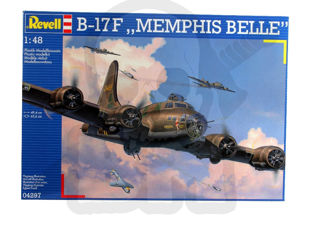 Revell 04297 B-17F Memphis Belle 1:48
