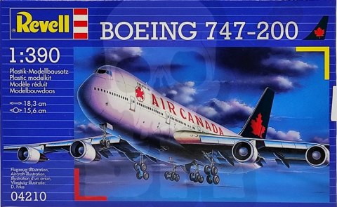 Revell 64210 Model Set Boeing 747-200 1:390 Revell 64210 Model Set Boeing 747-200 1:390
