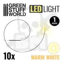 Warm White LED Lights - 1mm