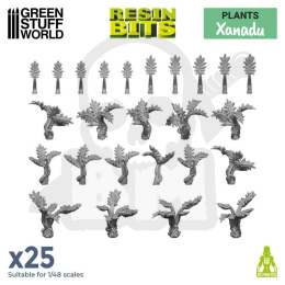 3D printed set Xanadu Plants - rośliny 25 szt.