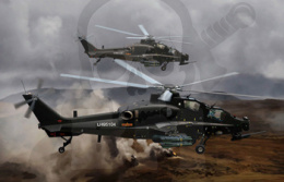 Bronco NB5048 WZ-10 Attack Helicopter 1:350