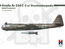 Hobby 2000 72050 Arado Ar 234 C-3 w/ Bombentorpedo Initial Production 1:72