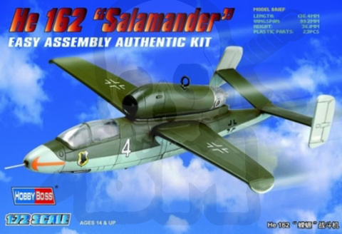 Hobby Boss 80239 Heinkel He162 Salamander 1:72