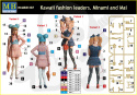 Master Box 35187 Kawaii fashion leaders. Minami and Mai 1:35