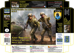 Master Box 35224 Azov Regiment, Defence of Mariupol, March 2022 1:35