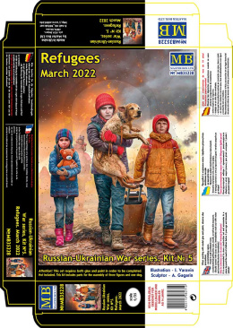 Master Box 35228 Refugees. March 2022 Russian-Ukrainian War 1:35