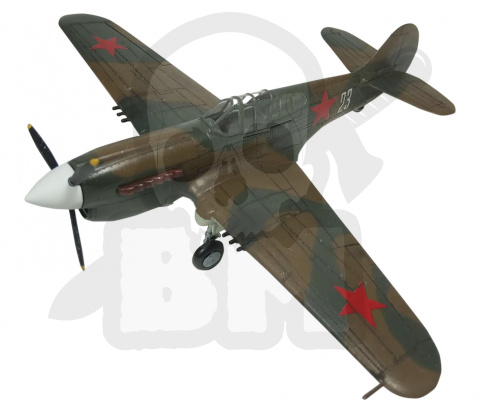 Mistercraft D-202 P-40E Aleutian Tiger 1:72 + farbki 2 pędzelki klej
