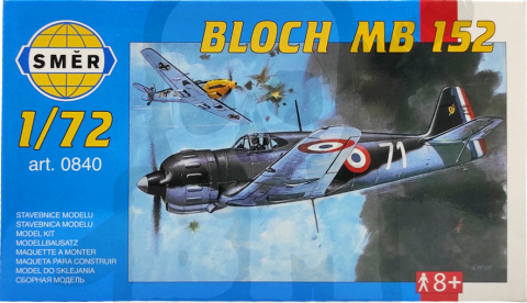 Smer 0840 Bloch MB 152 1:72