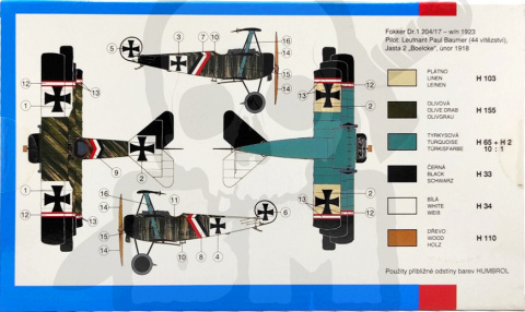 Smer 0877 Fokker Dr.I 1:72