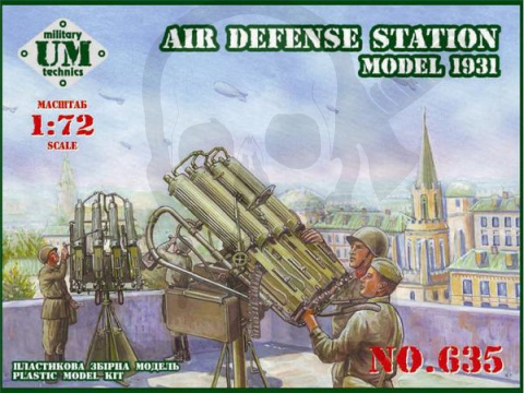 UM MT 635 Soviet air defense station model 1931 1:72