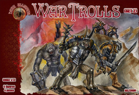 Dark Alliance ALL72031 War Trolls Set 2 1:72
