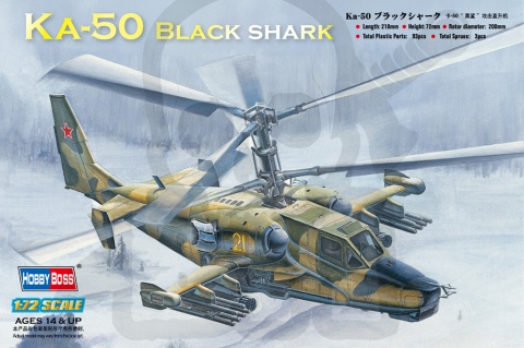 Hobby Boss 87217 Helikopter Ka-50 Black shark 1:72