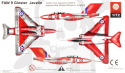 Plastyk S056 FAW9 Gloster Javelin A&AEE 1:72