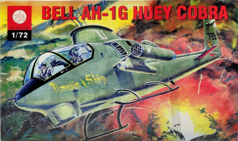Plastyk S134 Bell AH-1G Huey Cobra 1:72
