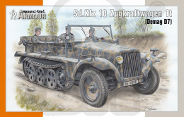 Special Armour 72021 Sd.Kfz 10 Zugkraftwagen 1t 1:72