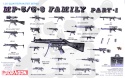 1:35 Dragon 3803 MP-5/G-3 Family vol.1