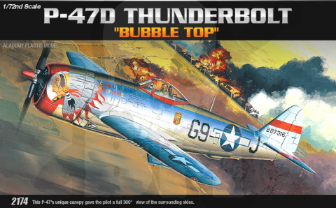 Academy 12491 P-47D Bubble Top 1:72