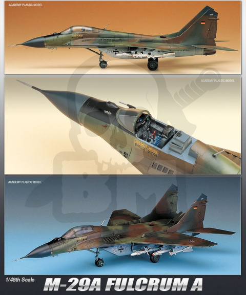 Academy 12263 MIG-29A Fulcrum 1:48 Academy 12263 MIG-29A Fulcrum 1:48
