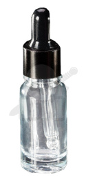 Empty Crystal Bottle with Pipette